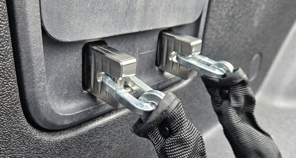 Rivian R1T Gear Guard Security Chain | Stainless Interlocks