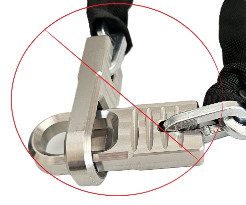 Rivian R1T Gear Guard Security Chain | Stainless Interlocks