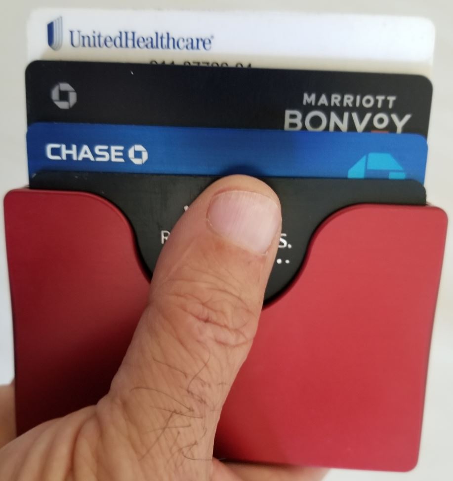 Vault Minimalist Wallet | One-Handed RFID Aluminum Wallet